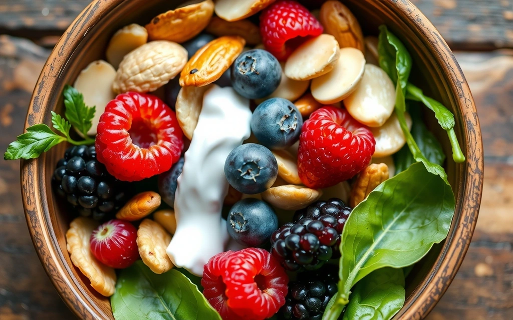 Mísa plná barevných superpotravin